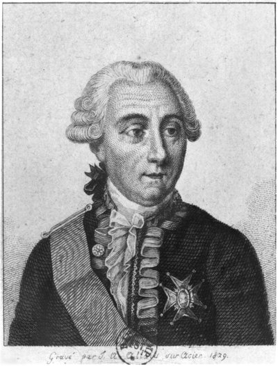 Count Louis de Marbeuf (1712-86) 1829 by Jean Alexandre Allais